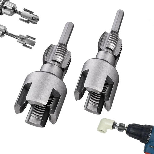 2-in-1 Internal & External Pipe Threading Tool Set