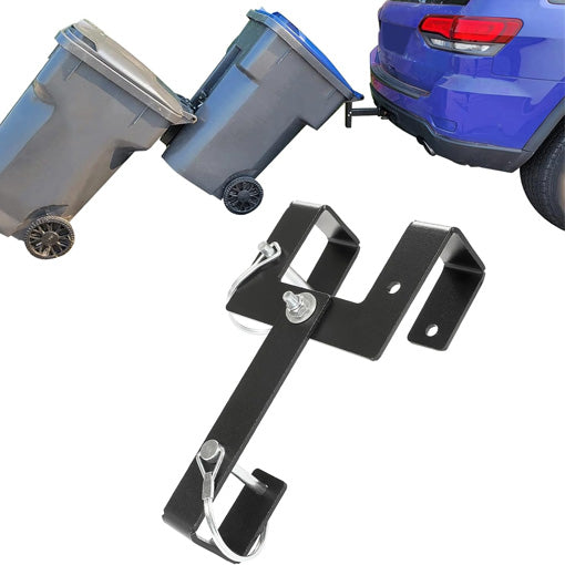 Universal Multiple Wheeled Trash Can Coupler