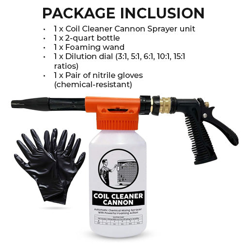 AC Coil Cleaner Cannon Sprayer