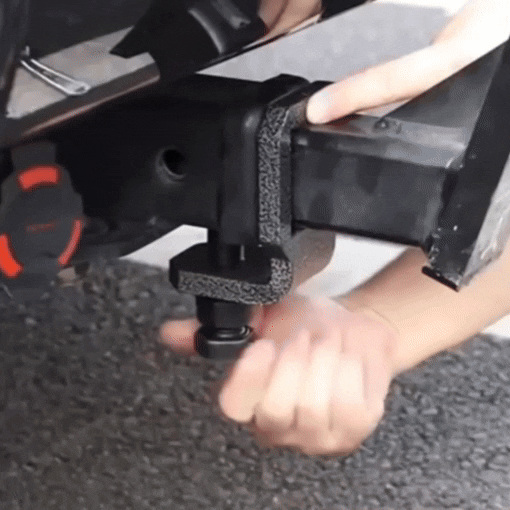 2-Inch Anti-Rattle Hitch Mount Tightener Clamp