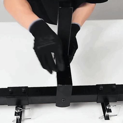 Adjustable Double Trash Can Hauler