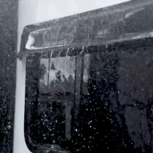 RV Window Deflector and Sun Visor