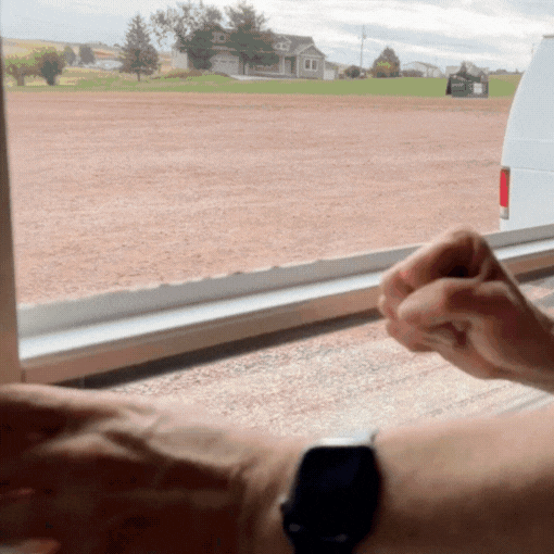 Right Hand RV Window Slant Sill Operator Replacement