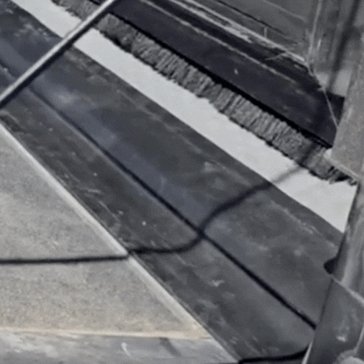 Trailer Ramp Door Gap Cover for Toy Haulers and Trailers