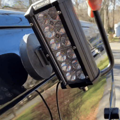 Universal Magnetic 36W LED Work Light for Tractors, Forklifts, Lawn Mowers