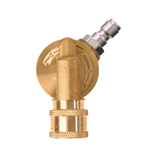 240-Degree Quick Connect Pressure Washer Pivoting Coupler