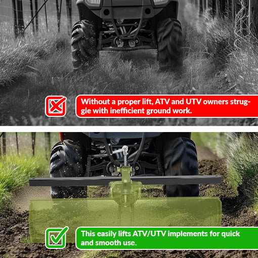 ATV/UTV Manual Implement Lift