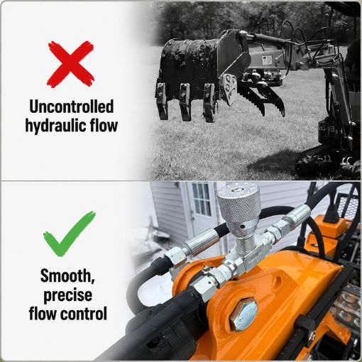 5800 PSI Hydraulic Flow Control Needle Valve