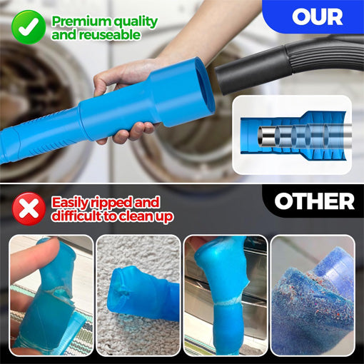 Flexible Dryer Lint Vacuum Attachment