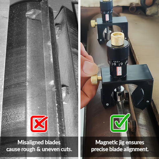 Adjustable Magnetic Planer Blade Setter