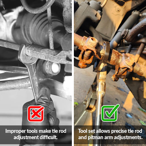 Tie Rod and Pitman Arm Adjusting Tool Set