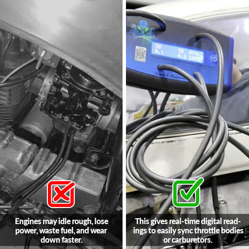 Digital Carburetor Sync Tool