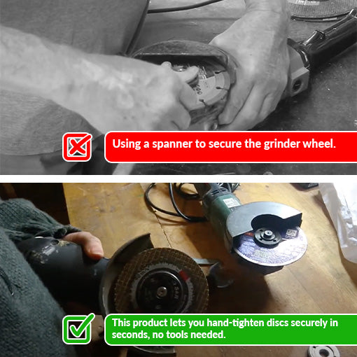 Quick Change Angle Grinder Flange Nuts