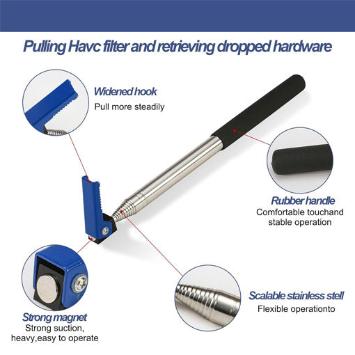 HVAC Air Filter Puller & Pusher Tool