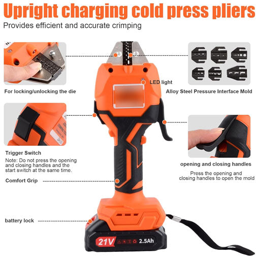 Electric Wire Crimping Tool