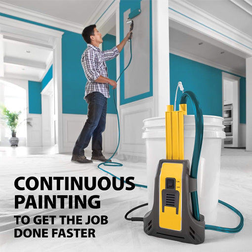 Direct-feed Paint Roller System