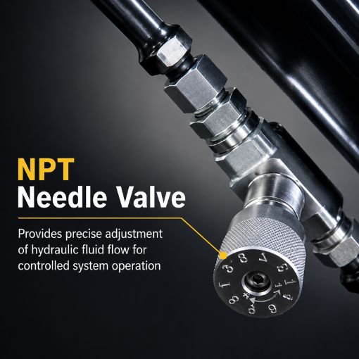 5800 PSI Hydraulic Flow Control Needle Valve