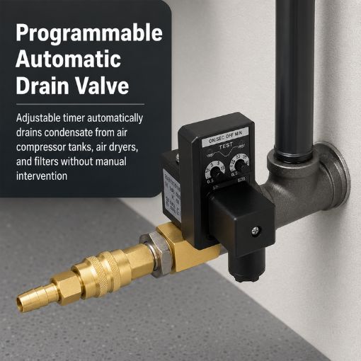 Automatic Electronic Drain Valve Kit