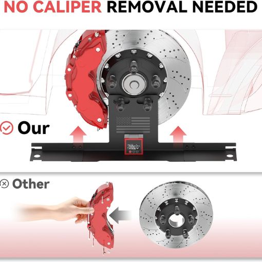 Toe Alignment Plate Kit with Digital Angle Gauge