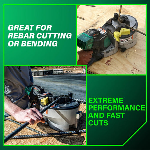 2-in-1 Cordless Rebar Bender & Cutter