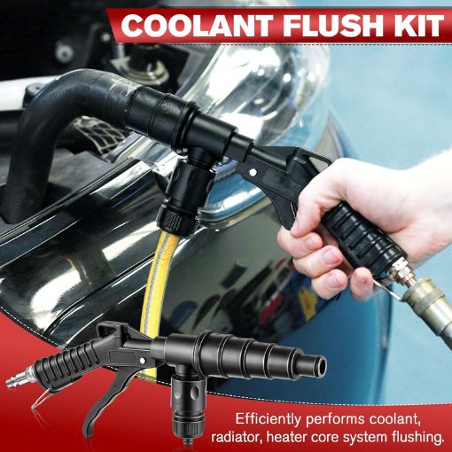 Air and Water Combo Coolant System Flushing Set