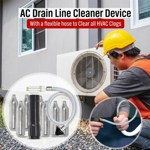 AC Drain Line Cleaner Device Kit