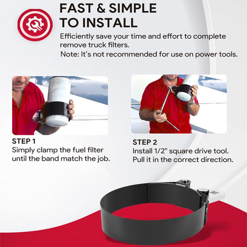 Heavy Duty Truck Oil Filter Wrench