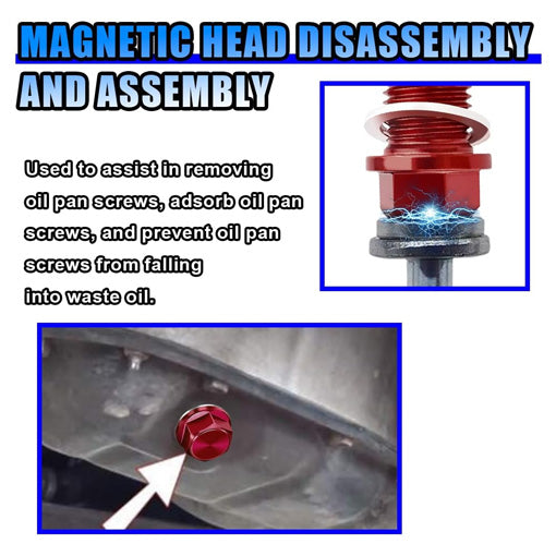 Anti-scald Magnetic Oil Drain Plug Remover