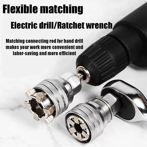 Adjustable Universal Socket Wrench