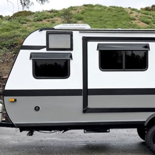 RV Window Deflector and Sun Visor