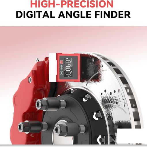 Toe Alignment Plate Kit with Digital Angle Gauge