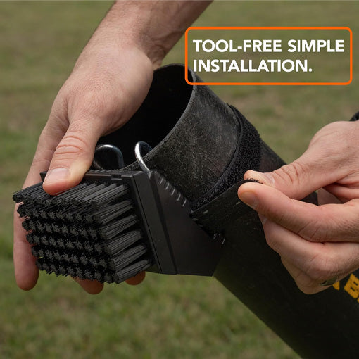 Universal Leaf Blower Brush Attachment