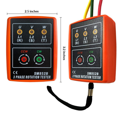 3 Phase Sequence Presence Rotation Tester