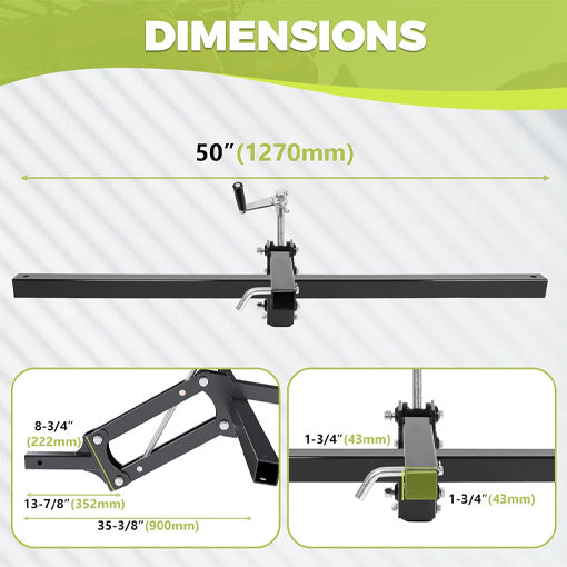 ATV/UTV Manual Implement Lift