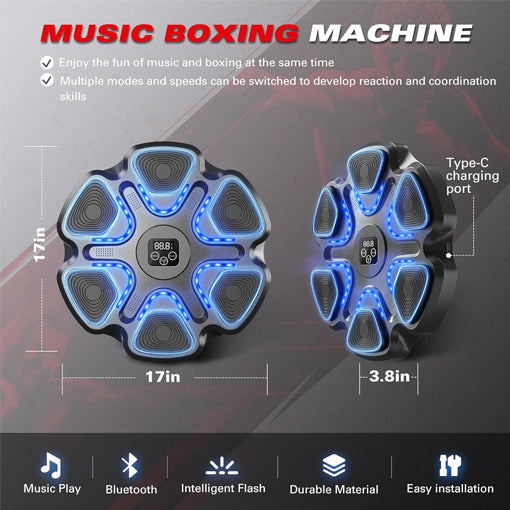 Smart Boxing Workout Music Machine
