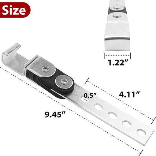 Heavy-Duty Swivel Exhaust Hanger Bracket