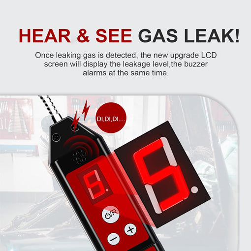 Refrigerant Leak Detector with LED Light
