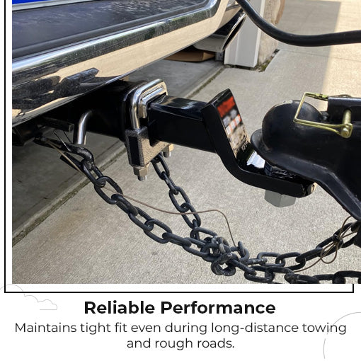 Tool-free Anti-Rattle Hitch Clamp