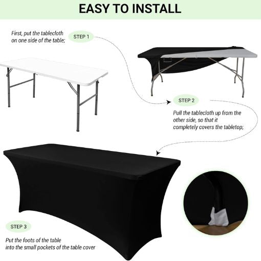 Spandex Folding Table Cover