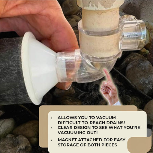 Wet Vac AC Drain Clearing Adapters