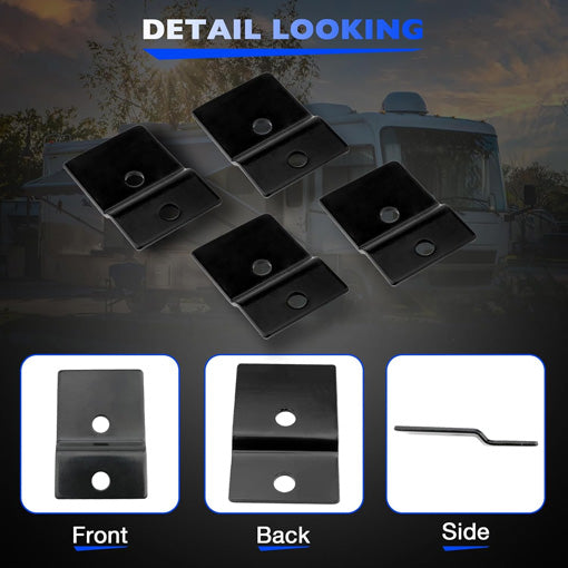 4 Footpads Electronic Stabilizer Jack Pad Adapters Kit