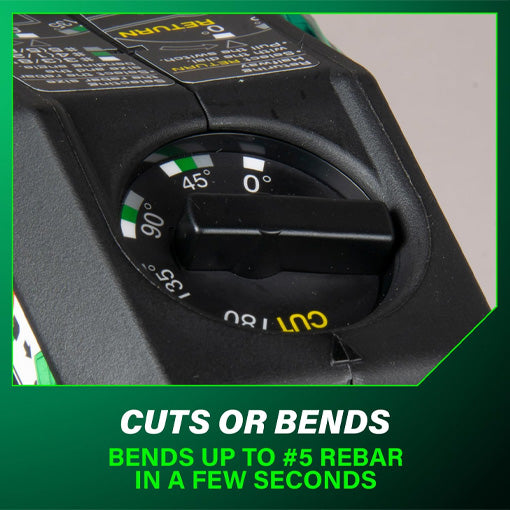 2-in-1 Cordless Rebar Bender & Cutter