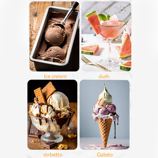 Rechargeable & Compact Electric Ice Cream Machine