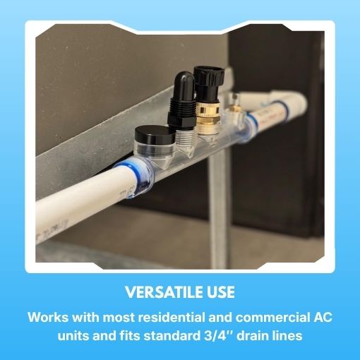 Fast & Easy AC Drain Line Cleaning System