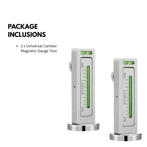 2-Pack Universal Camber Magnetic Gauge Tool