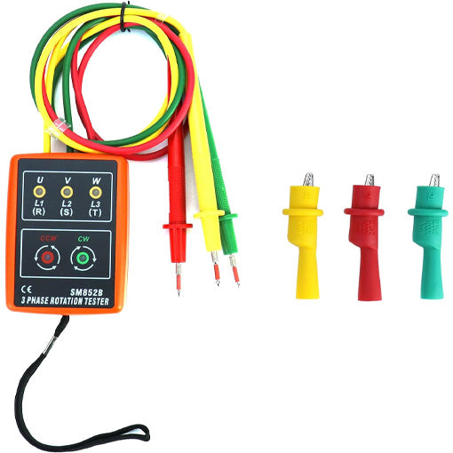 3 Phase Sequence Presence Rotation Tester