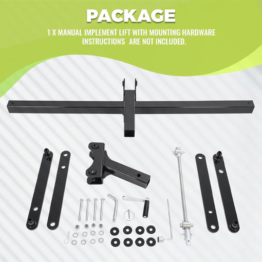 ATV/UTV Manual Implement Lift