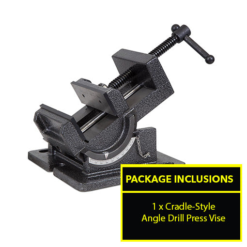 Cradle-Style Angle Drill Press Vise
