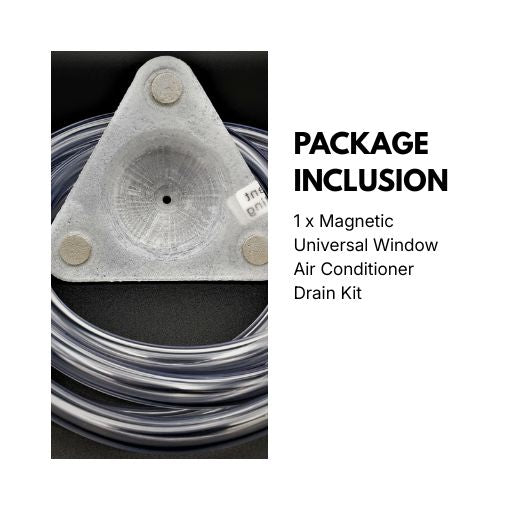 Magnetic Universal Window Air Conditioner Drain Kit