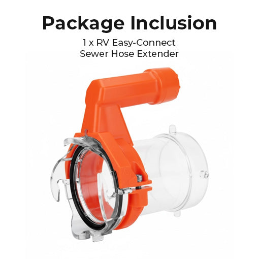 RV Easy-Connect Sewer Hose Extender